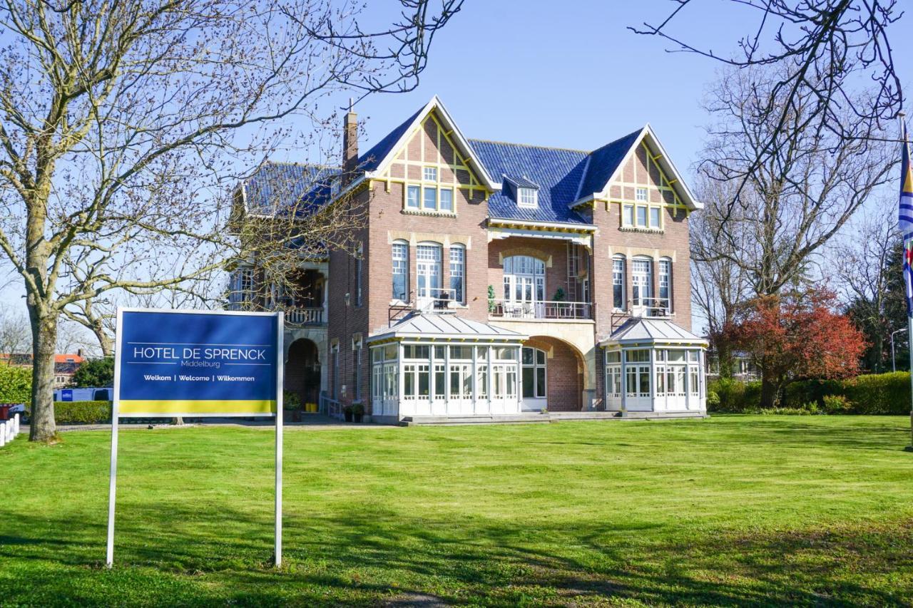 Rijksmonument Hotel De Sprenck Мидълбург Екстериор снимка